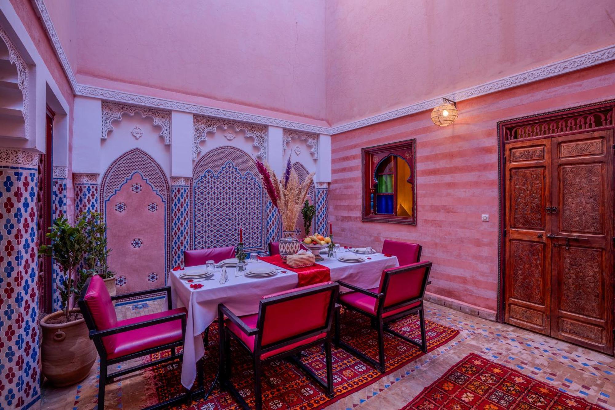 Riad Le Graff Pink Marrakesh Eksteriør bilde