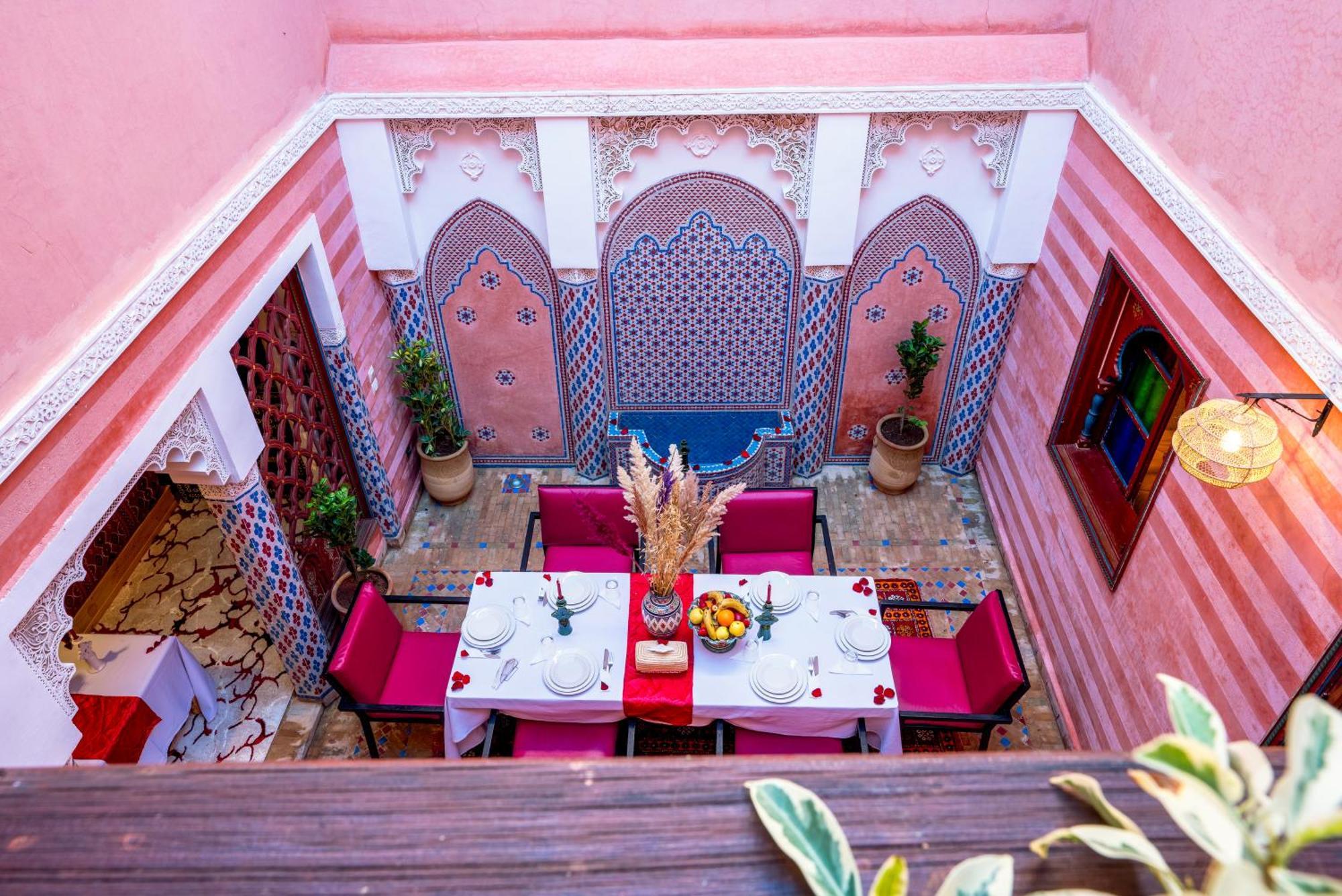 Riad Le Graff Pink Marrakesh Eksteriør bilde