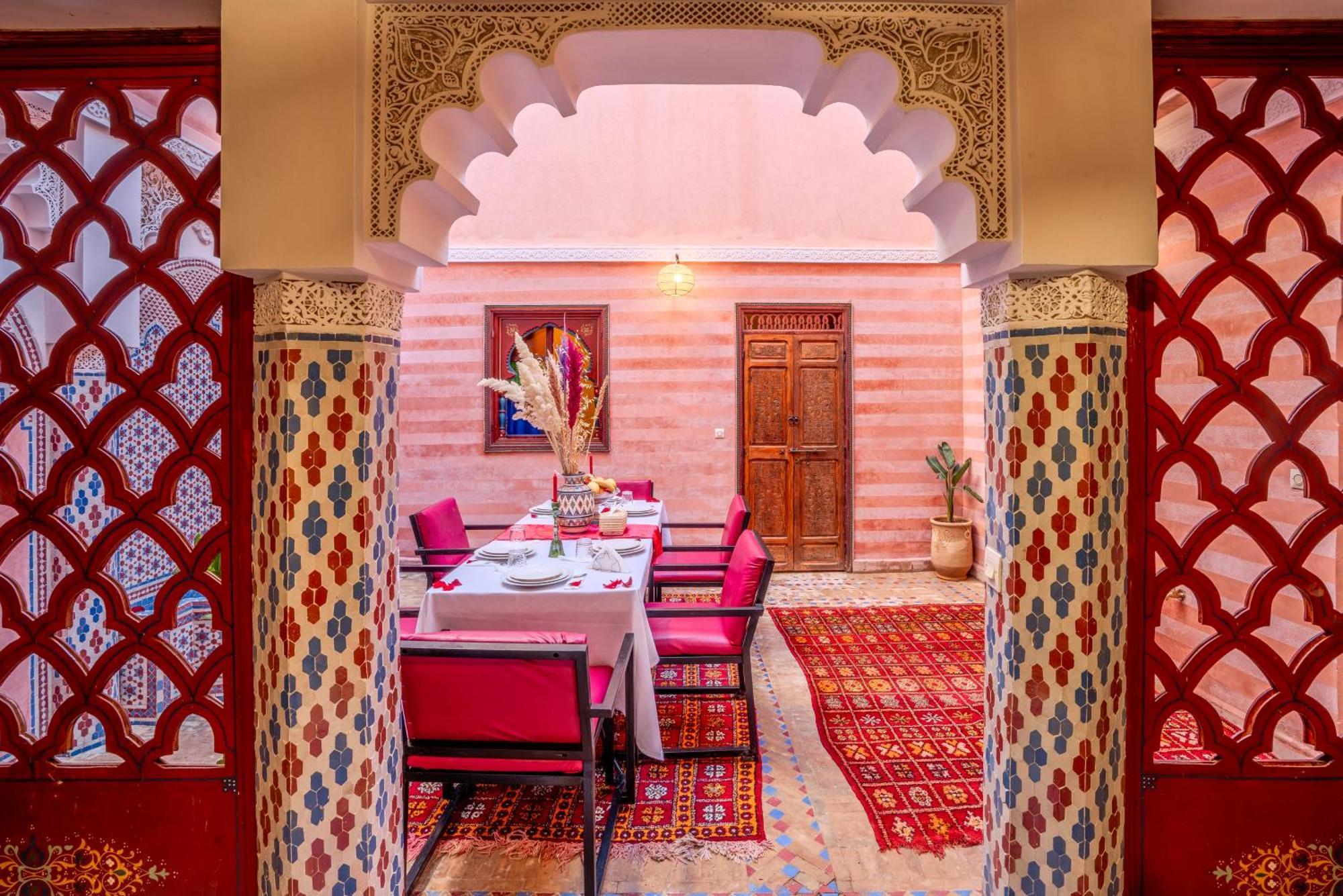 Riad Le Graff Pink Marrakesh Eksteriør bilde