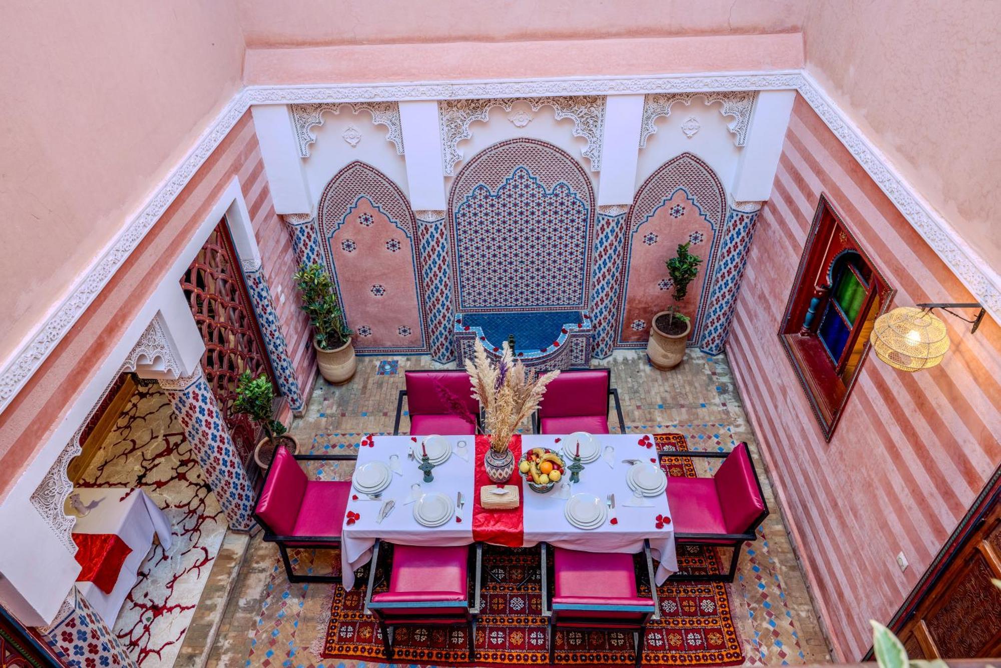 Riad Le Graff Pink Marrakesh Eksteriør bilde