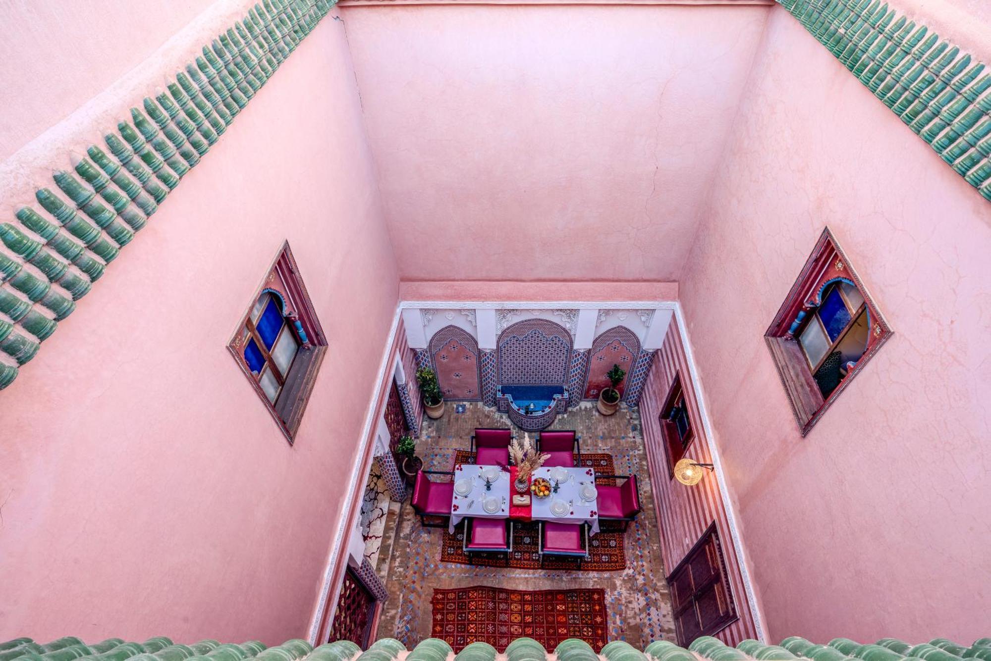 Riad Le Graff Pink Marrakesh Eksteriør bilde