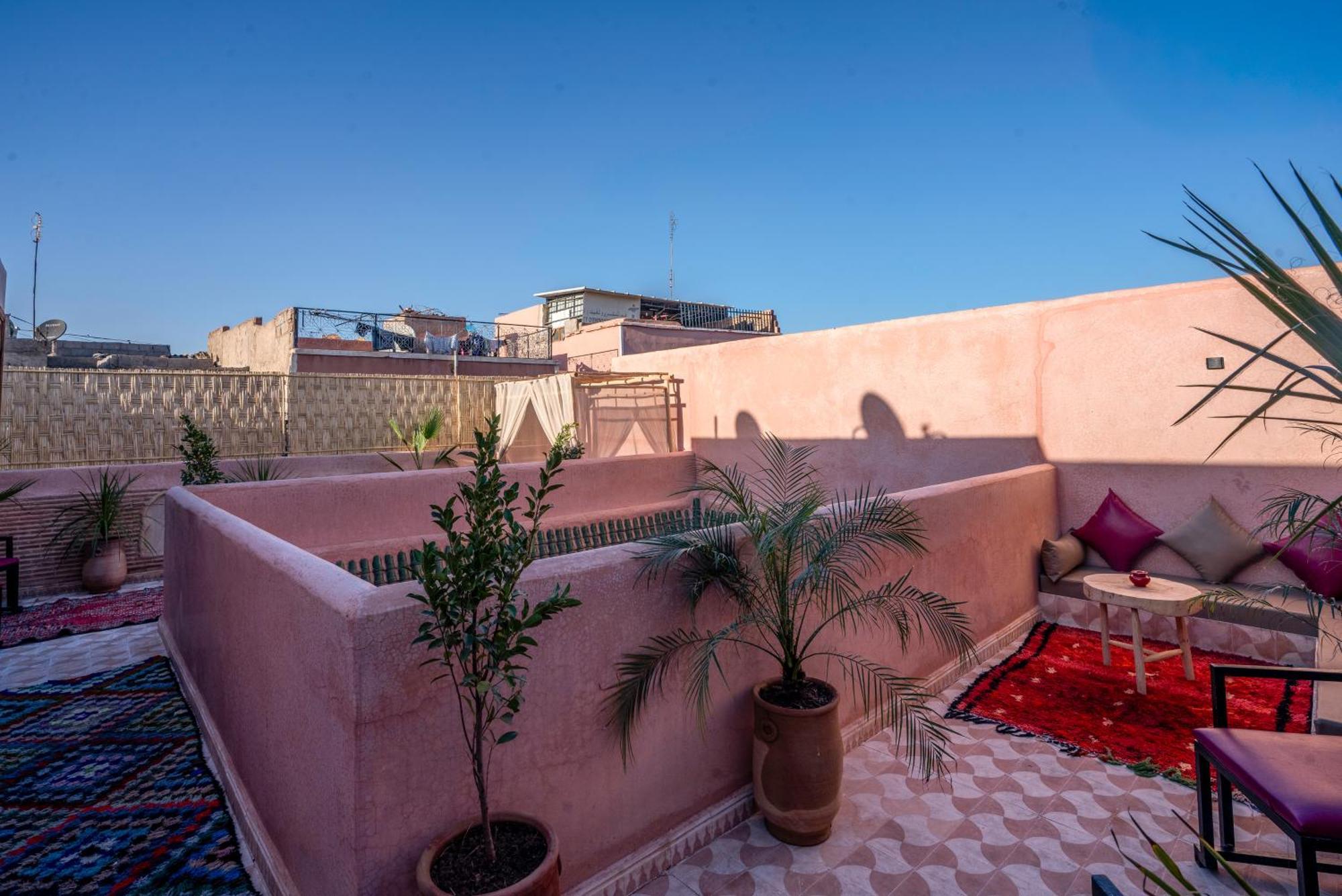 Riad Le Graff Pink Marrakesh Eksteriør bilde