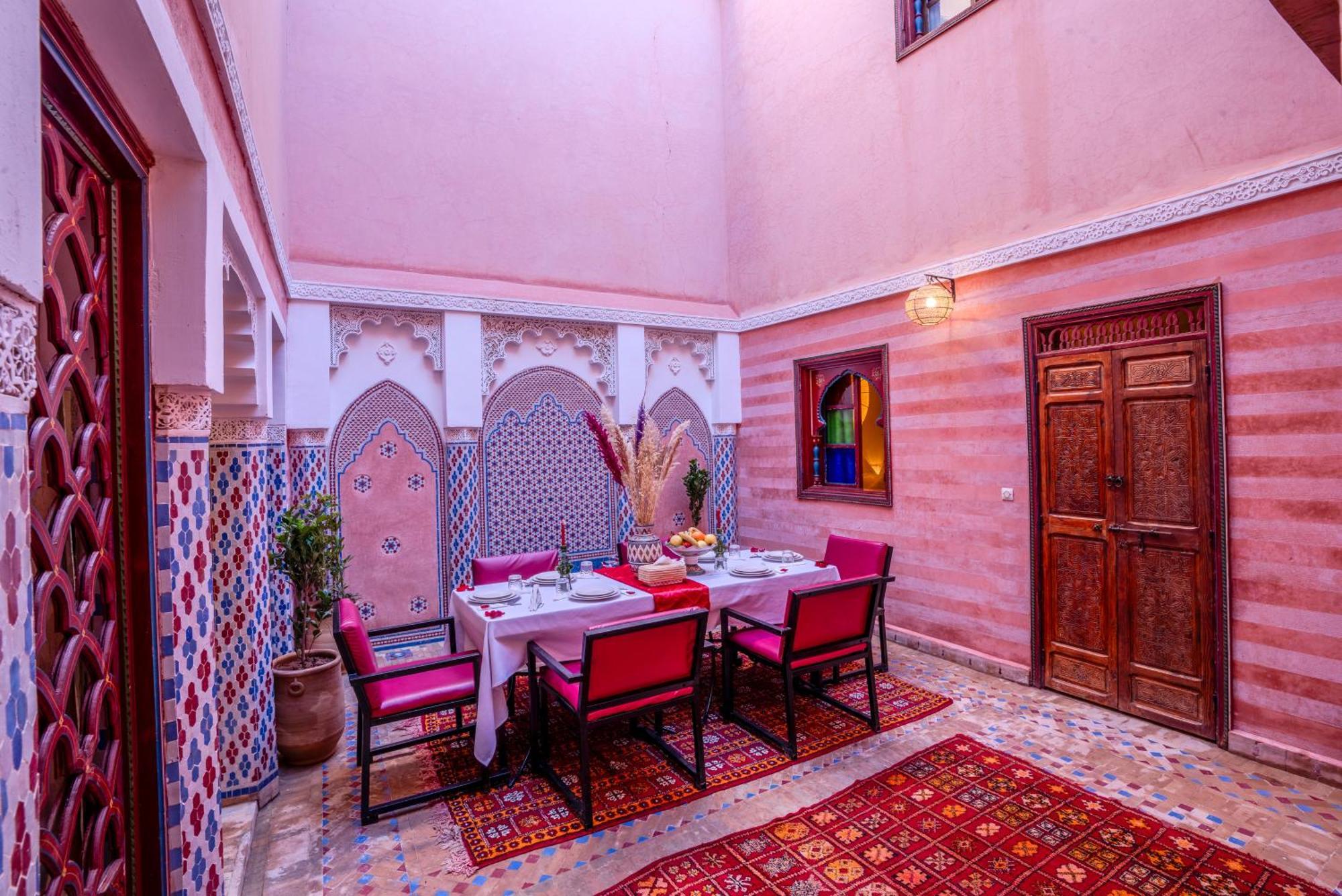 Riad Le Graff Pink Marrakesh Eksteriør bilde