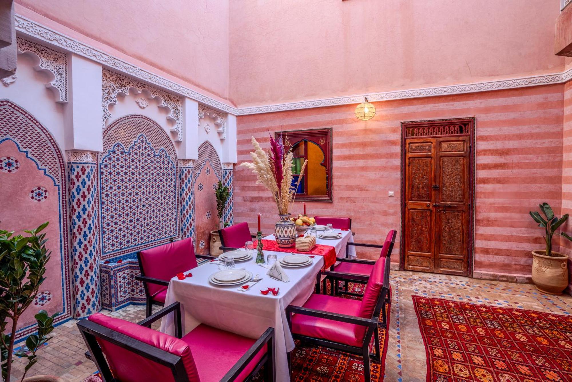 Riad Le Graff Pink Marrakesh Eksteriør bilde