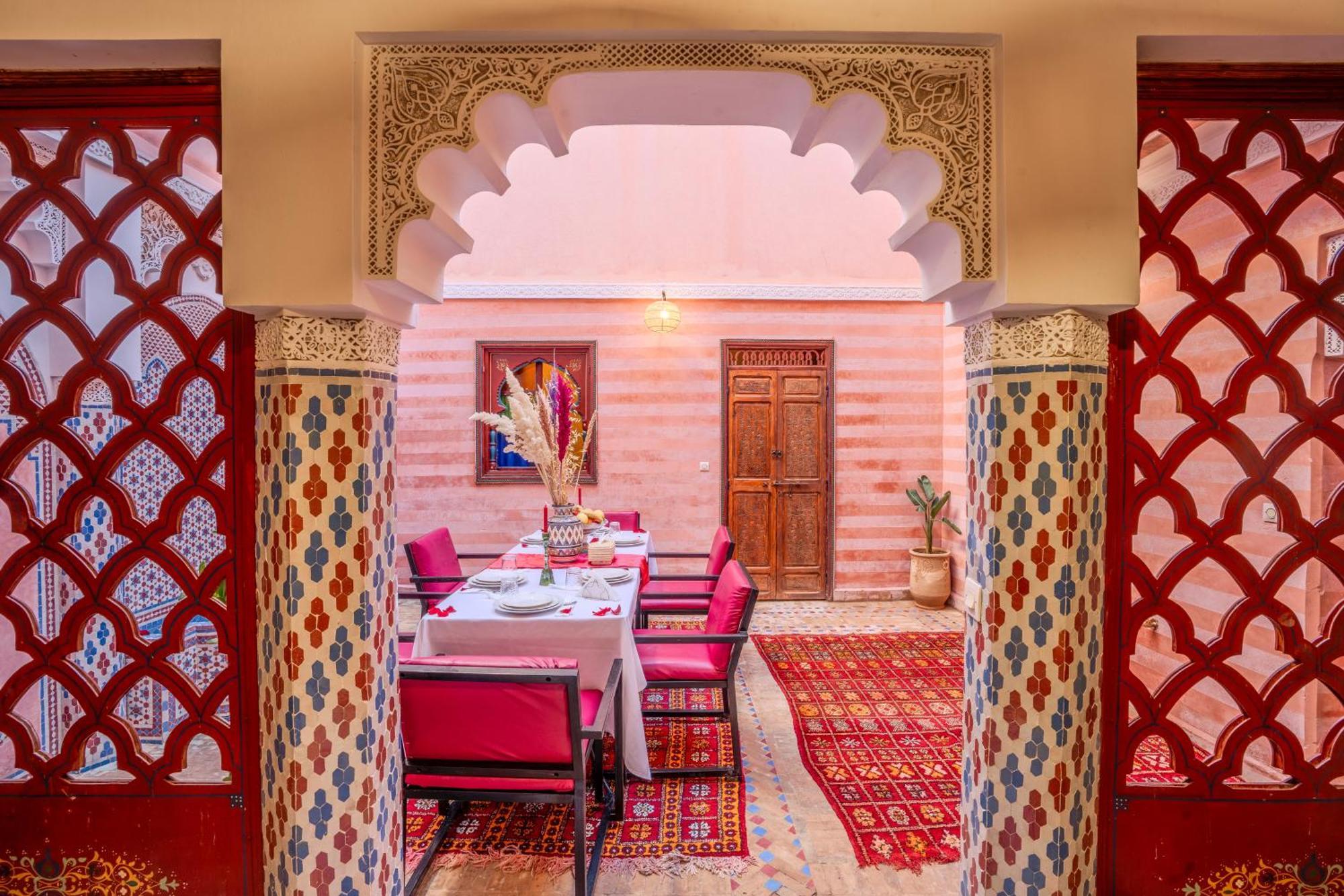 Riad Le Graff Pink Marrakesh Eksteriør bilde