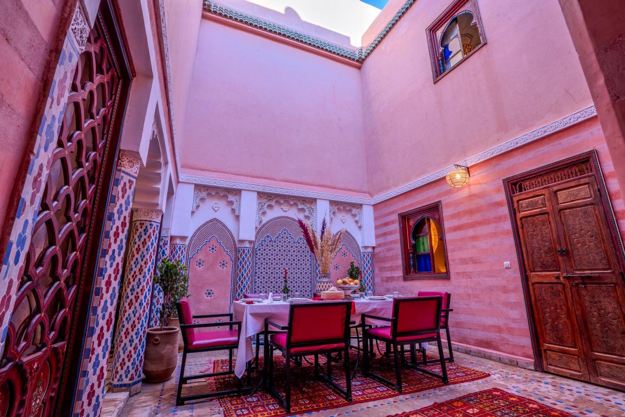 Riad Le Graff Pink Marrakesh Eksteriør bilde